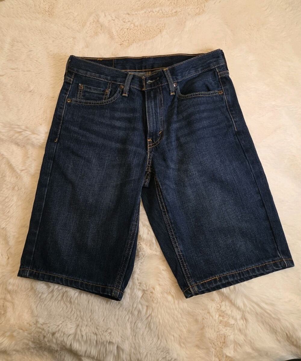 Levi's Loose Fit 541 Athletic Taper Jean Shorts NWT Size 29" Inseam 11"